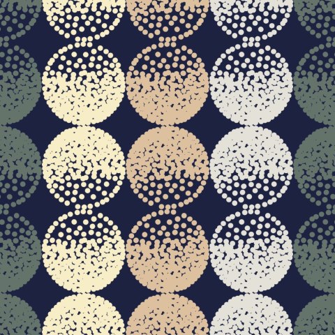 Tapeta Brązowe I Beżowe Groszki