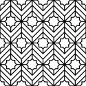 Tapeta Geometryczne Ornamenty