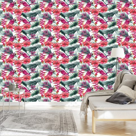 Tapeta Kolorowe Papugi