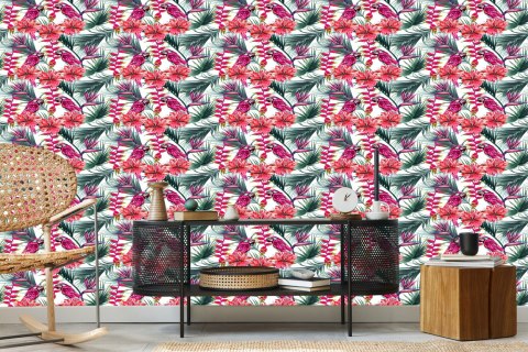 Tapeta Kolorowe Papugi