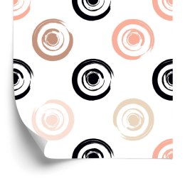 Tapeta Kropki - Jak Pociągnięcia Pędzla