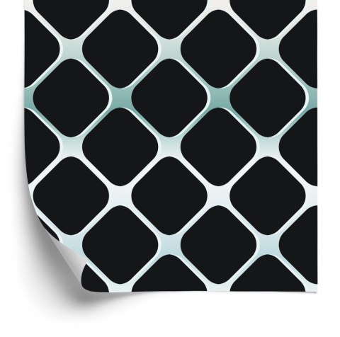 Tapeta Nowoczesna 3D W Kratkę, Do Sypialni, Salonu
