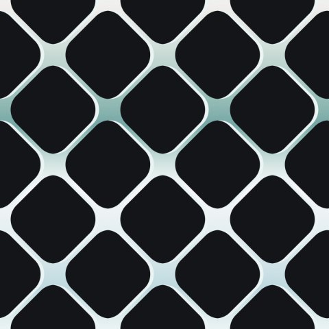 Tapeta Nowoczesna 3D W Kratkę, Do Sypialni, Salonu