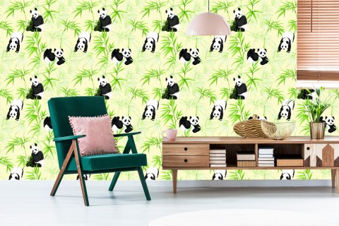 Tapeta - Pandy I Rośliny