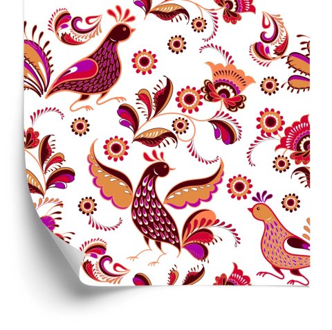 Tapeta Rośliny I Ptaki