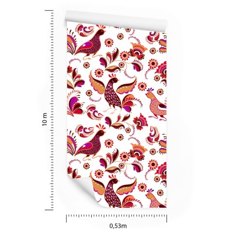 Tapeta Rośliny I Ptaki