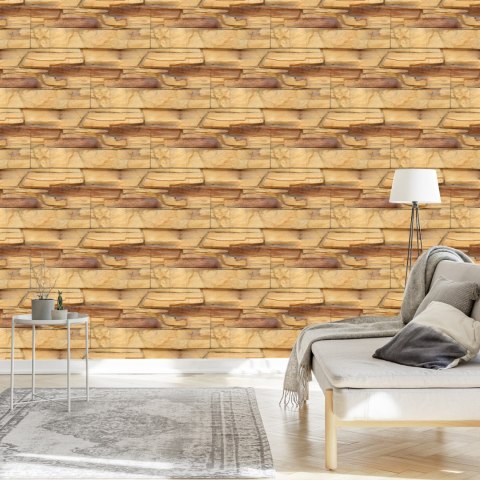 Tapeta Cegła Łupek 3D