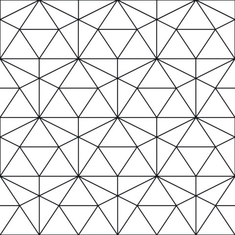 Tapeta Czarno-Biały Wzór Geometryczny