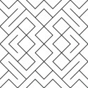 Tapeta Czarno-Biały Wzór Geometryczny
