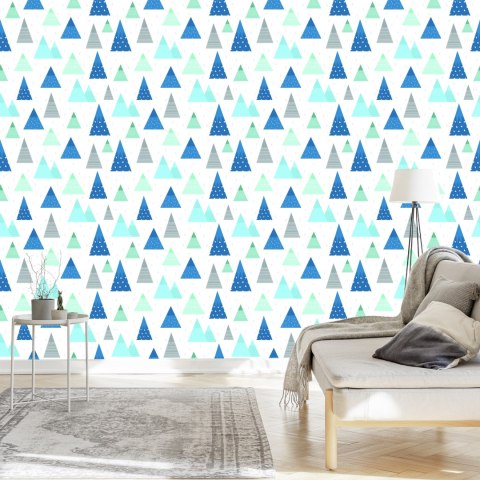 Tapeta Dla Dzieci - Wzór Gór