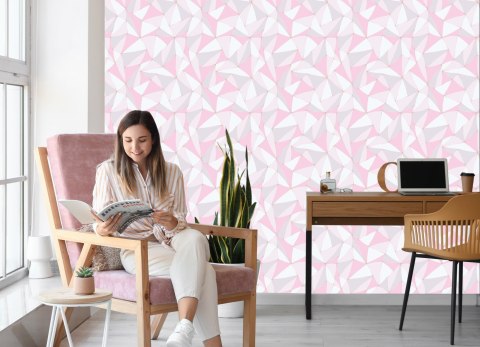 Tapeta Geometryczna-Abstrakcja