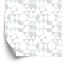 Tapeta Geometryczna - Kolorowe Trójkąty
