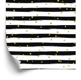 Tapeta Nowoczesna, Paski, Kropki, Do Biura, Salonu