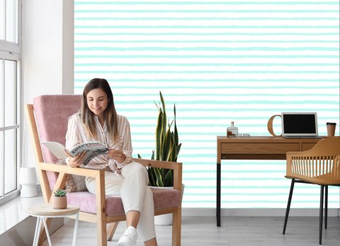 Tapeta Paski - Pociągnięcia Pędzla