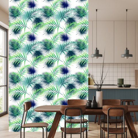 Tapeta Tropikalne Liście Palmowe