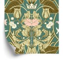 Tapeta Roślinne Ornamenty Retro