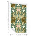 Tapeta Roślinne Ornamenty Retro