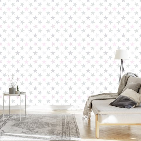 Tapeta Dla Dzieci Kolorowe Gwiazdki