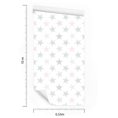 Tapeta Dla Dzieci Kolorowe Gwiazdki