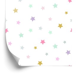 Tapeta Dla Dzieci Kolorowe Gwiazdki