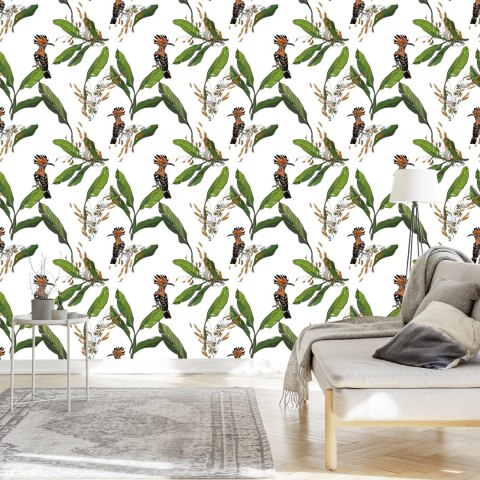 Tapeta Dudki I Liście