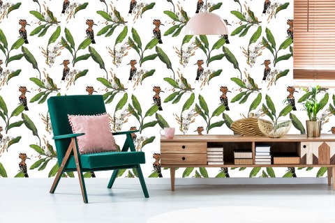 Tapeta Dudki I Liście