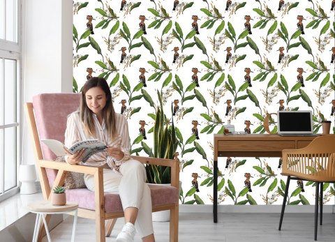 Tapeta Dudki I Liście