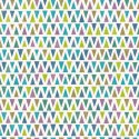 Tapeta Kolorowe Retro Trójkąty