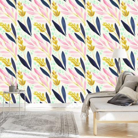 Tapeta Natura W Stylu Retro