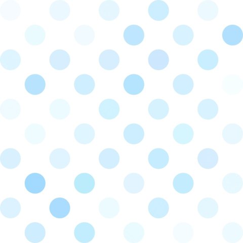 Tapeta Niebieskie Pastelowe Kółka