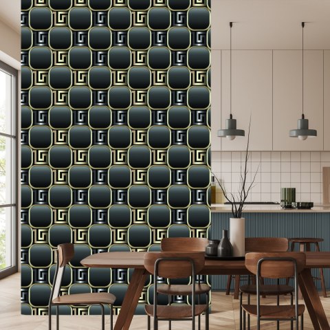 Tapeta Optyczna, Nowoczesna, Efekt 3D, Do Salonu