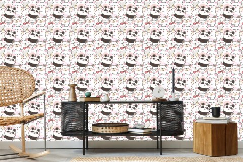 Tapeta Zwierzęta W Pastelowych Barwach