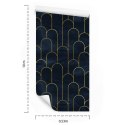 Tapeta Dostojny Wzór W Stylu Art Deco