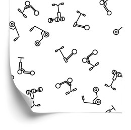 Tapeta Dziecięce Hulajnogi