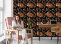 Tapeta Kolorowy Lis Z Piórami