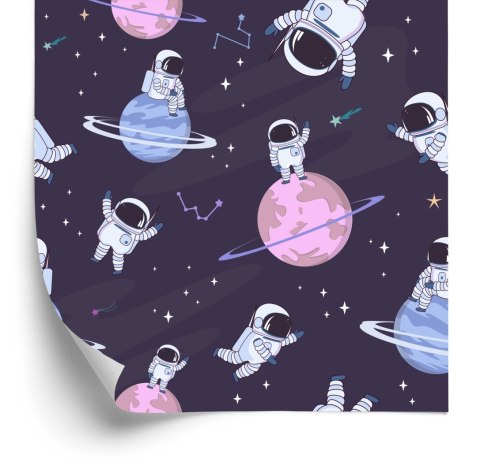 Tapeta Mali Astronauci