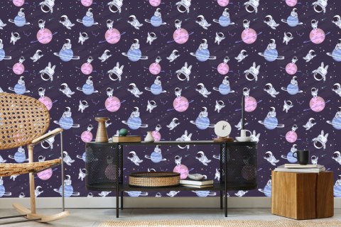 Tapeta Mali Astronauci