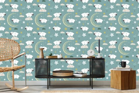 Tapeta Owce I Księżyce