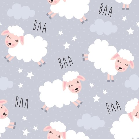 Tapeta Owce Na Tle Kropek