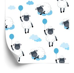 Tapeta Owce Z Balonami