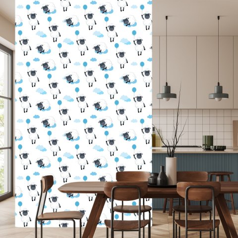 Tapeta Owce Z Balonami