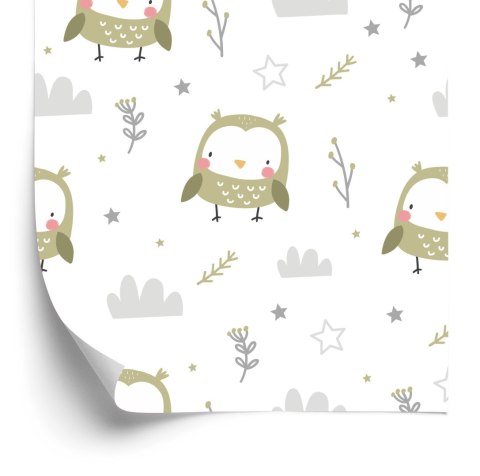 Tapeta Sowy Rośliny