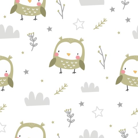 Tapeta Sowy Rośliny