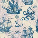 Tapeta Żaglowce Vintage