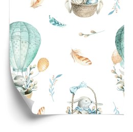 Tapeta Zwierzęta I Balony