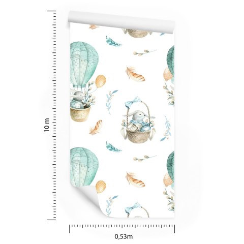 Tapeta Zwierzęta I Balony