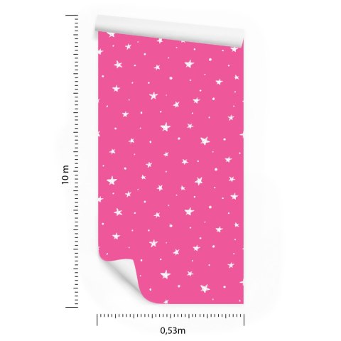 Tapeta Dla Dzieci - Gwiazdki I Kółka