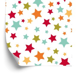 Tapeta Dla Dzieci - Kolorowe Gwiazdki