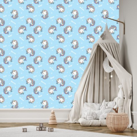 Tapeta Dla Dzieci - Magiczne Jednorożce