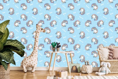 Tapeta Dla Dzieci - Magiczne Jednorożce